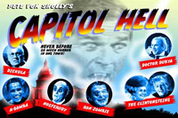 Capitol Hell Political Monsters Postcard Book - DKP