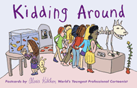Kidding Around: 24 Postcard Book Set by Alexa Kitchen
