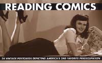 Reading Comics Vintage Photos Postcard Book - DKP